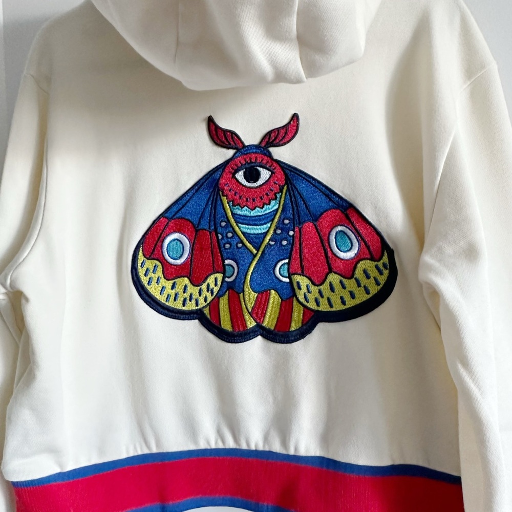 Adidas Cream Hoodie and Black Pants Set - Picture 10 of 16